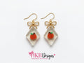 School Days Diamond Earrings 2cm – Apple of my Eye