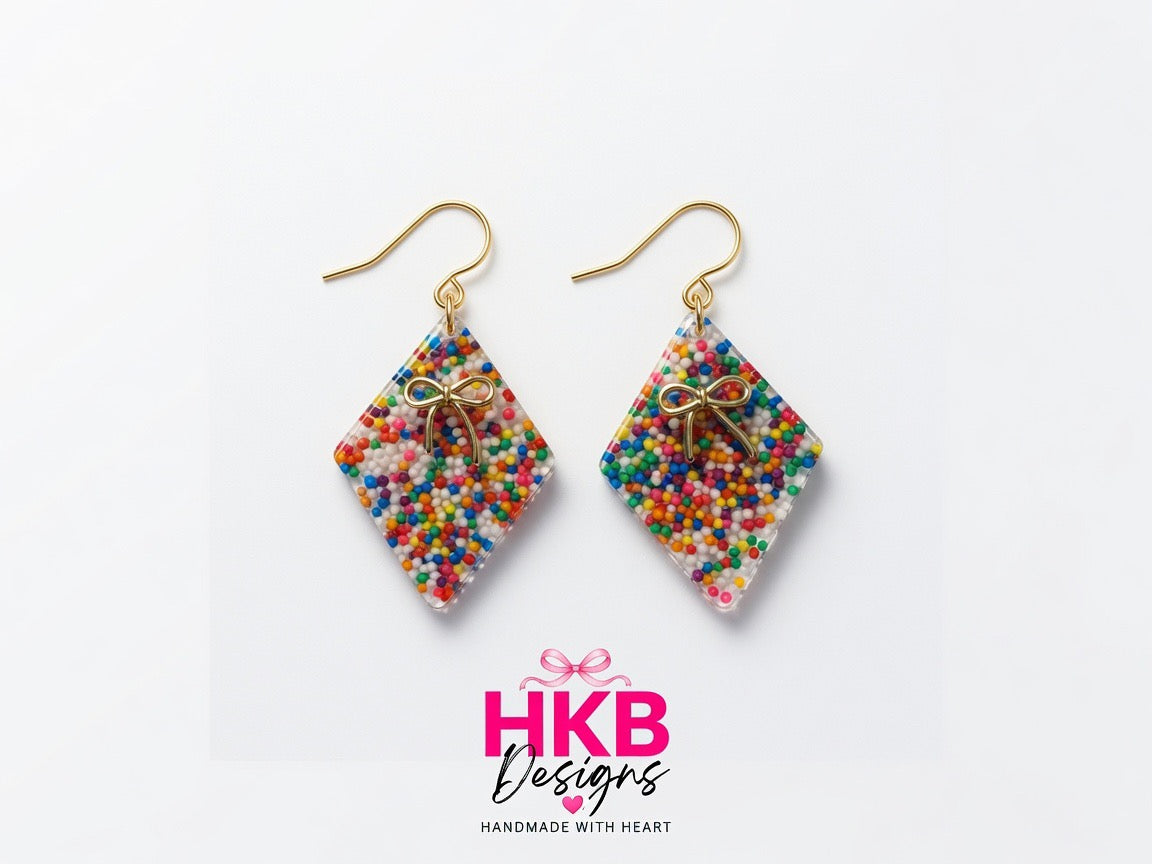 Celebration Earrings - Diamond