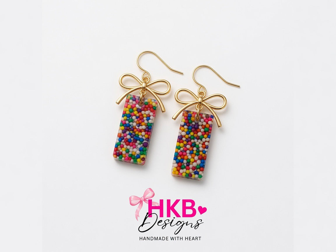 Celebration Earrings - Rectangle