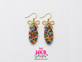 Celebration Earrings - Long Oval