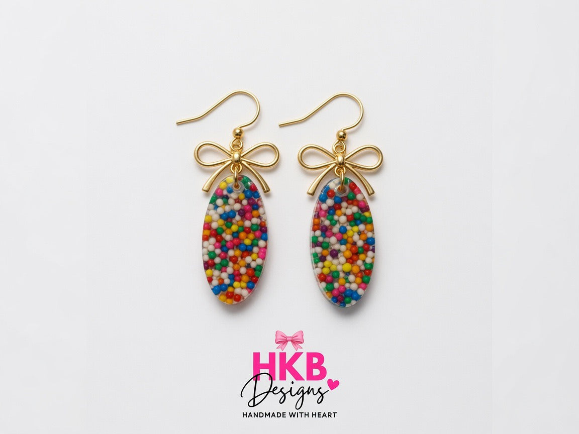 Celebration Earrings - Long Oval